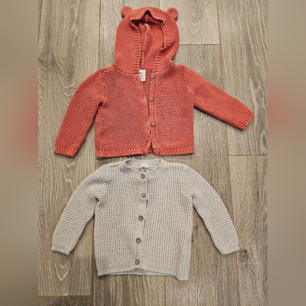 Pair of girls sweaters